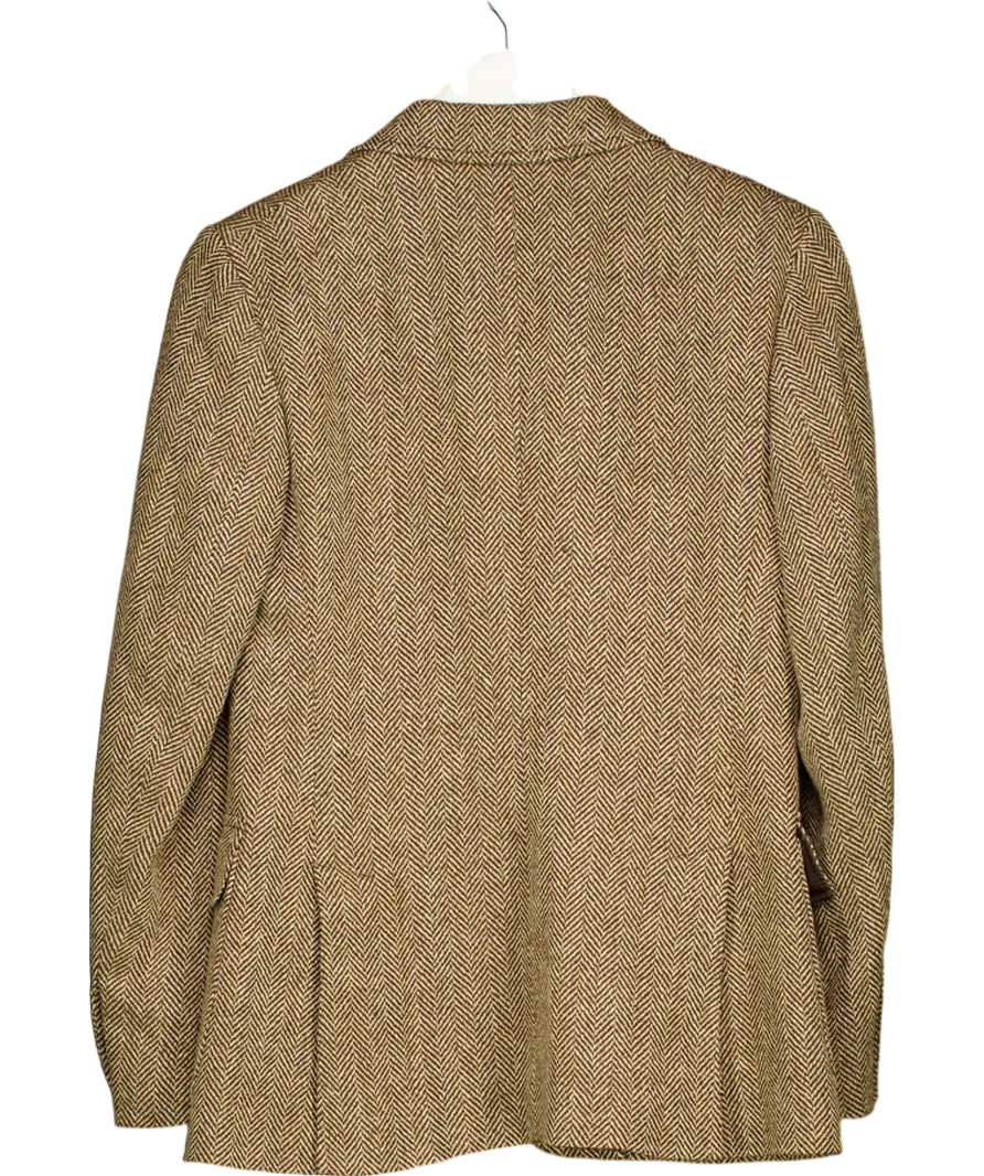 Polo Ralph Lauren Brown The Rl67 Herringbone Jacket UK S