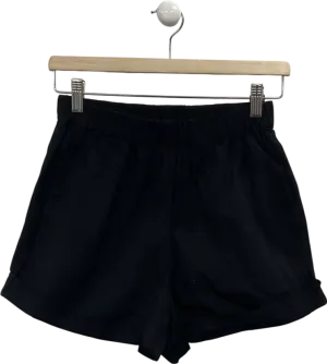 PRETTY LAVISH Black Belle A-line Shorts UK XS