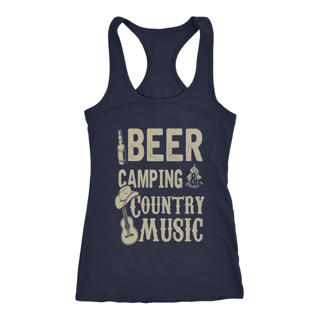 "Beer, Camping, And Country Music" - Tank