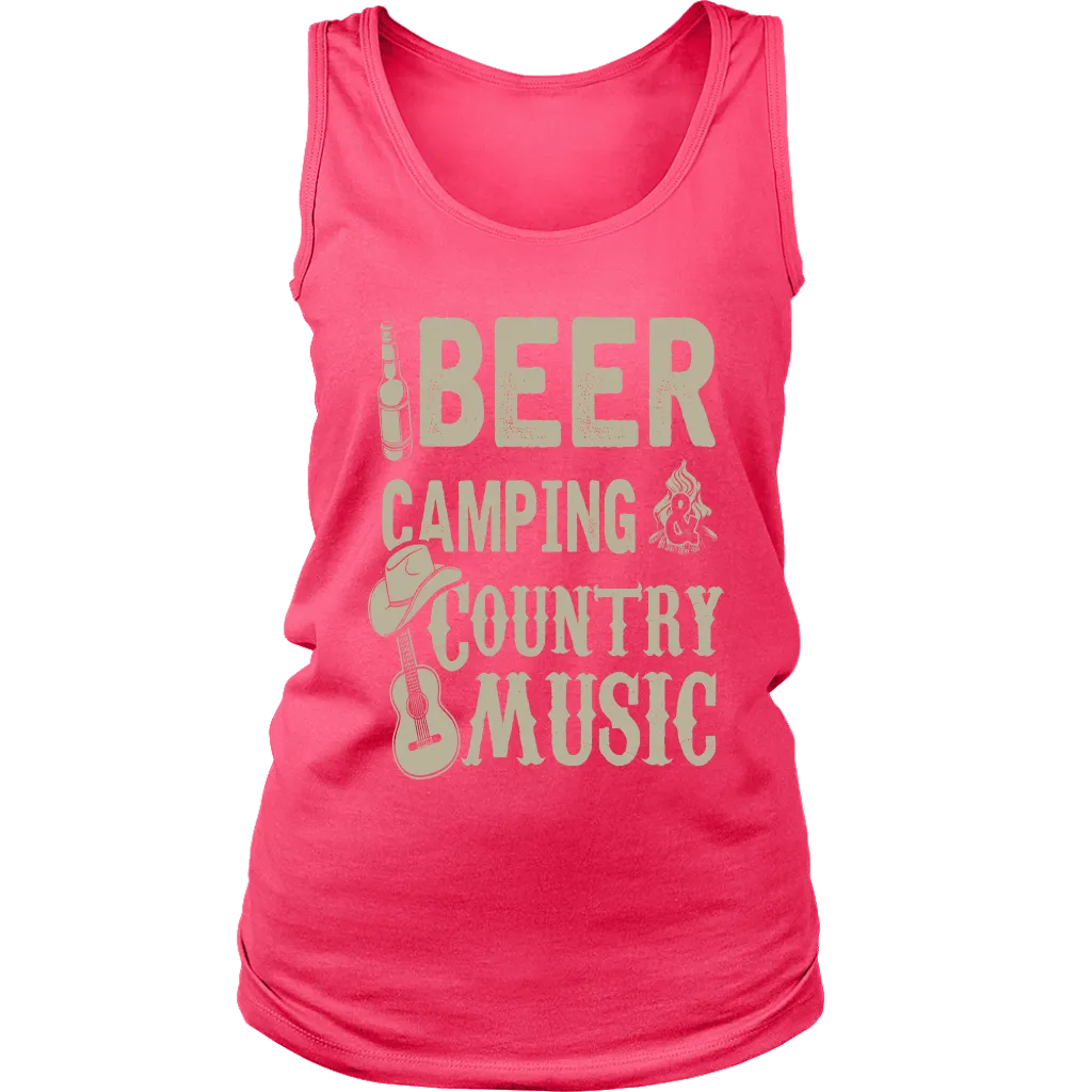 "Beer, Camping, And Country Music" - Tank