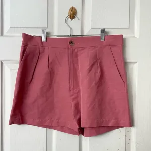 Rachel comey salmon pink high waisted shorts