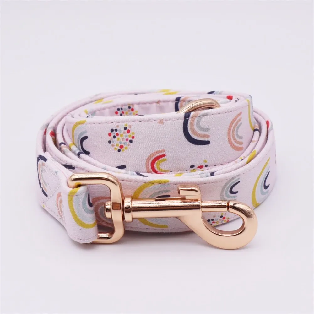 Rainbow Dots Butterfly Collar: Personalized ID Collars