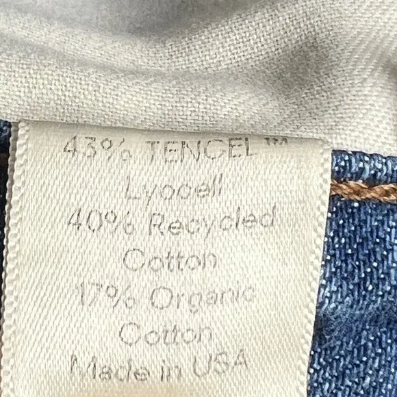 Reformation Jeans Allie Jean Shorts Womens 24 Shasta Blue Wash Mid Thigh Length