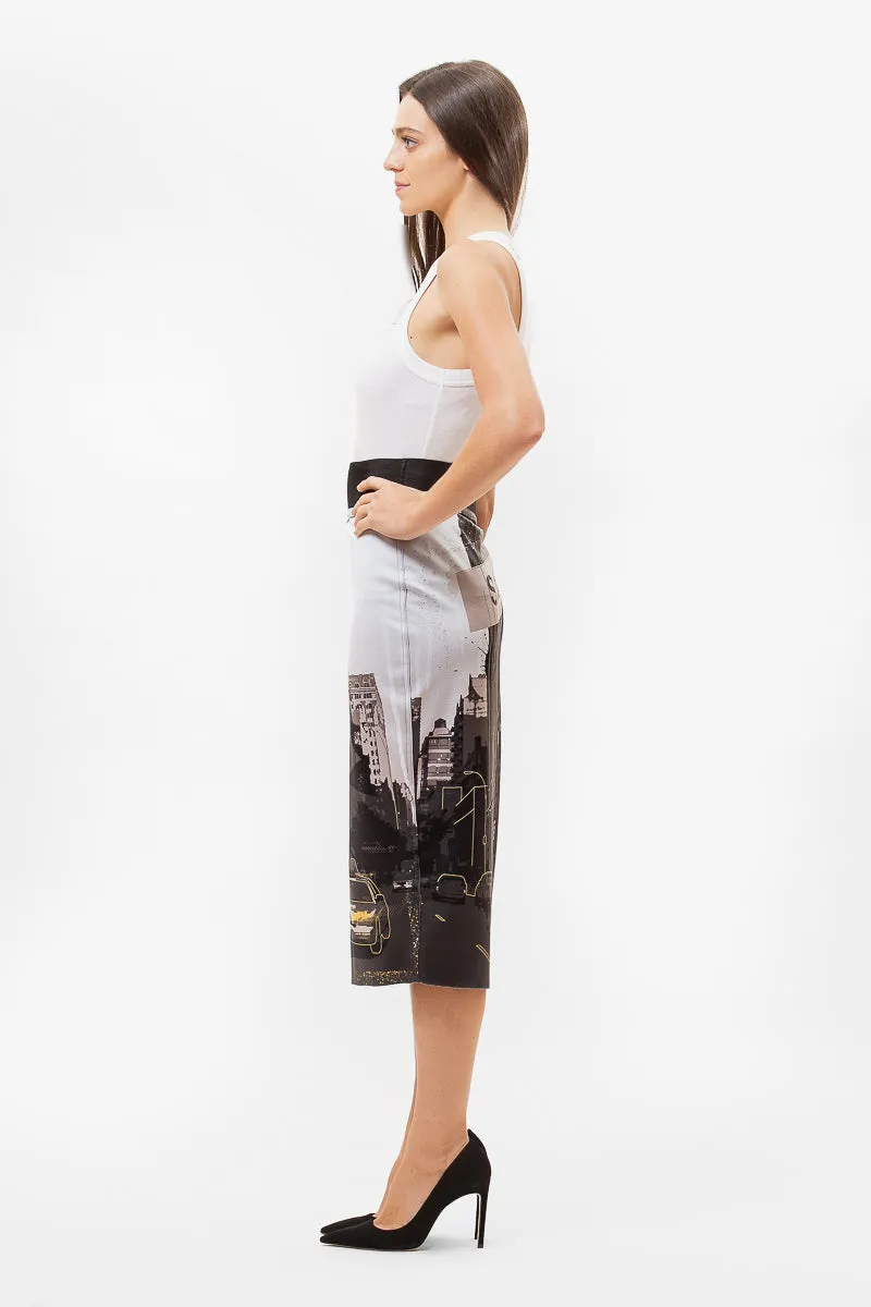 REVERSIBLE NYC PENCIL SKIRT