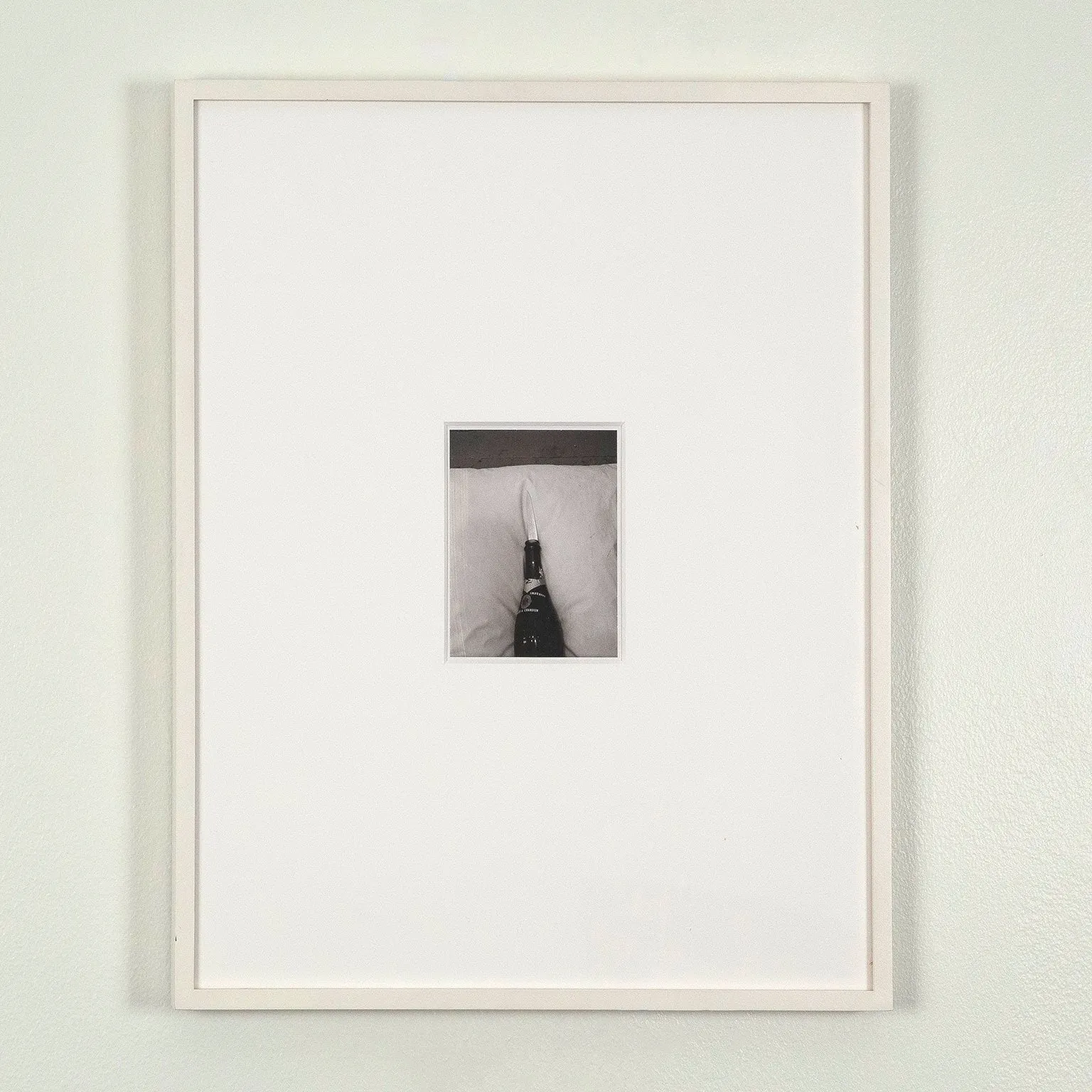 ROBERT MAPPLETHORPE "MOET BLADE" POLAROID, 1972