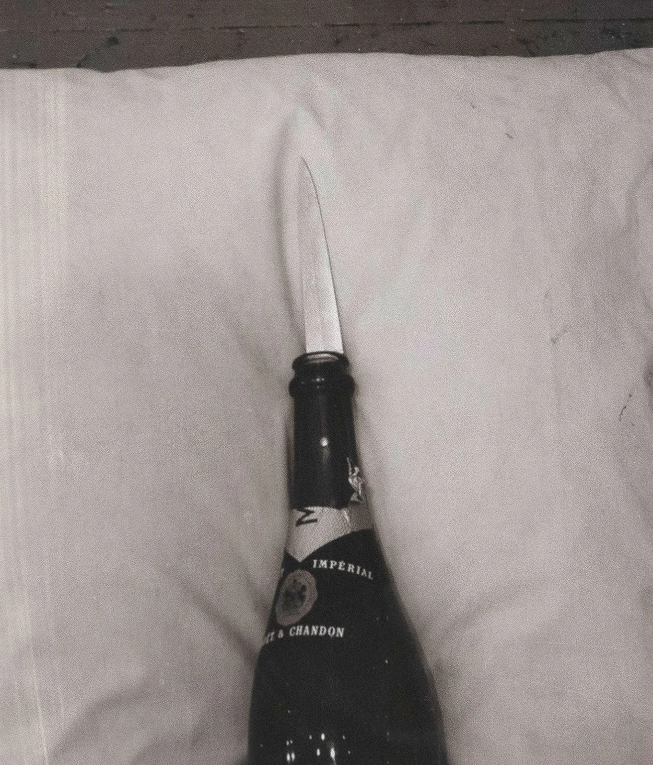 ROBERT MAPPLETHORPE "MOET BLADE" POLAROID, 1972