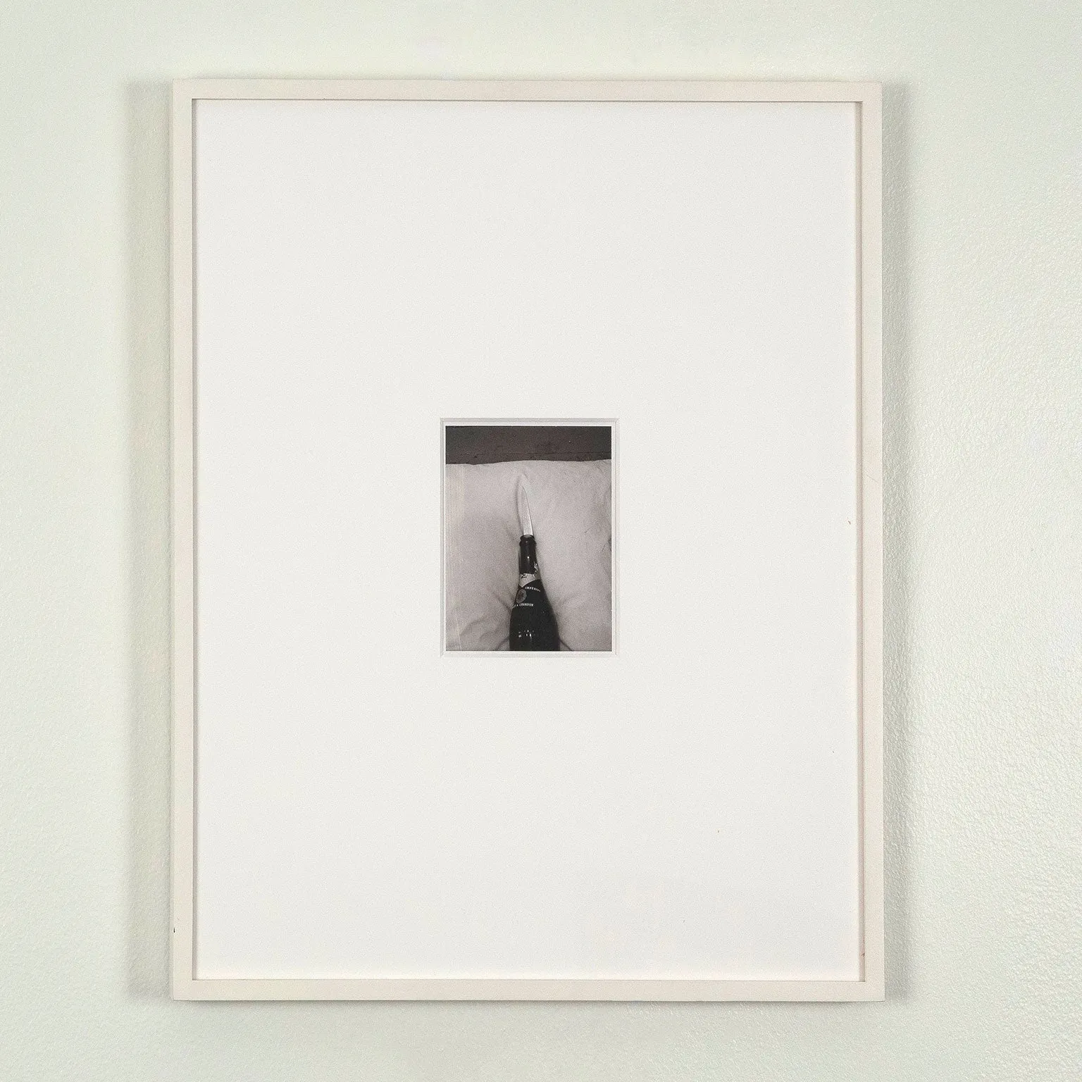 ROBERT MAPPLETHORPE "MOET BLADE" POLAROID, 1972