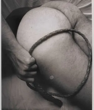 ROBERT MAPPLETHORPE "WHIP" POLAROID, 1972