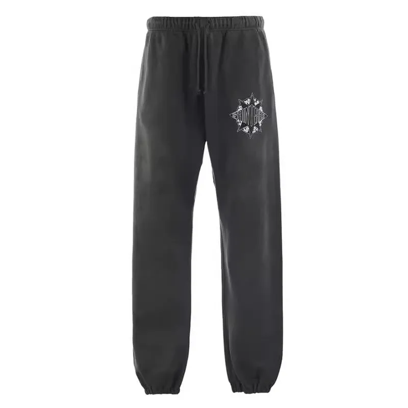 SAINT MICHAEL Denim Tears Logo-Print Cotton-Jersey Sweatpants