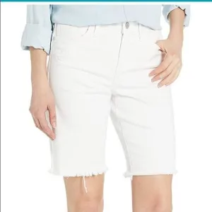 Sam edelman White Stretch Denim Jean Shorts