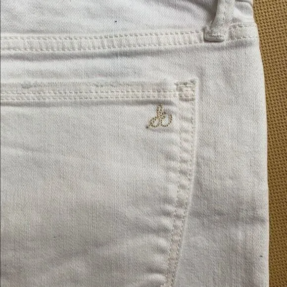 Sam edelman White Stretch Denim Jean Shorts