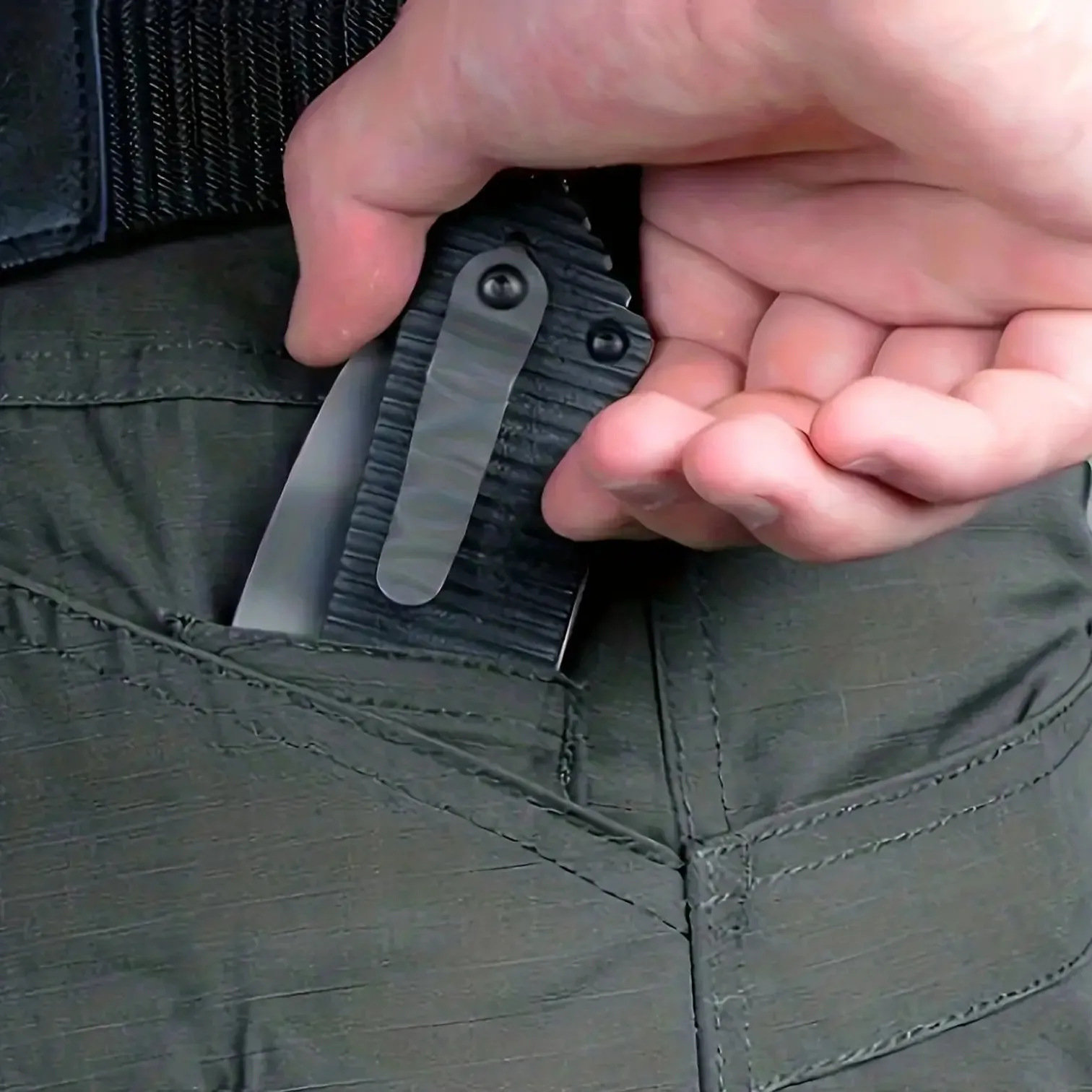 SHORT MILITAIRE D'ESCALADE