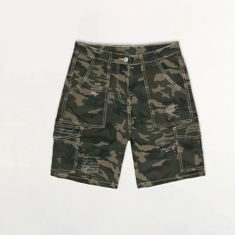 Short militaire femme pas cher