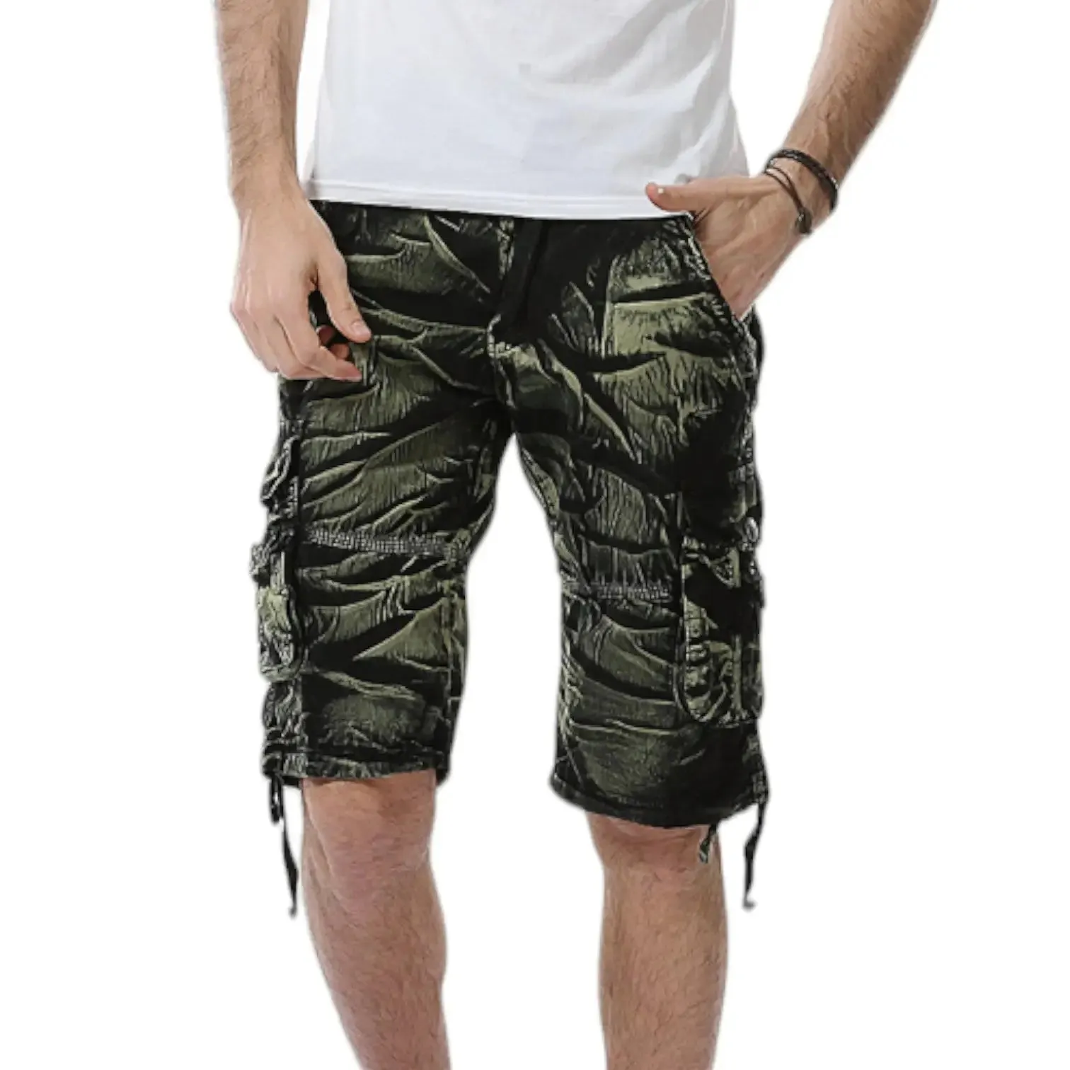SHORT MILITAIRE - SERPENT