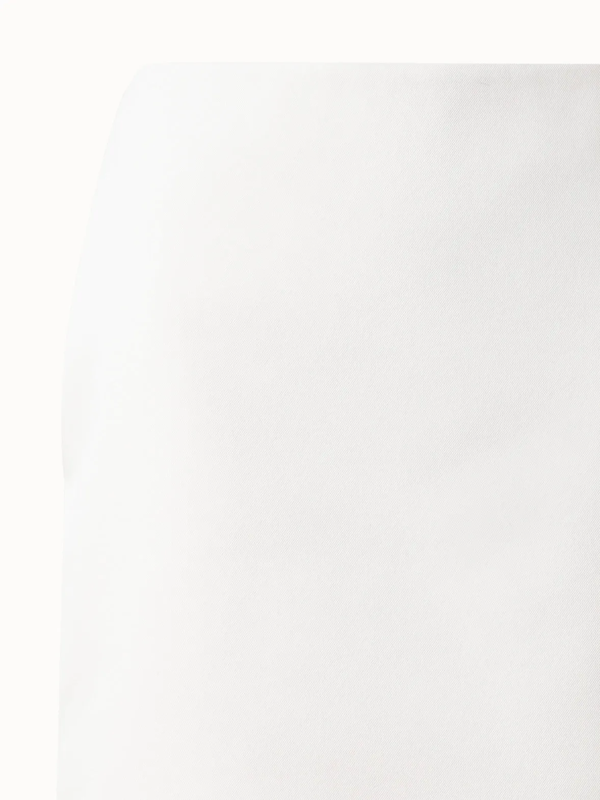 Short Pencil Skirt in Cotton Double-Face