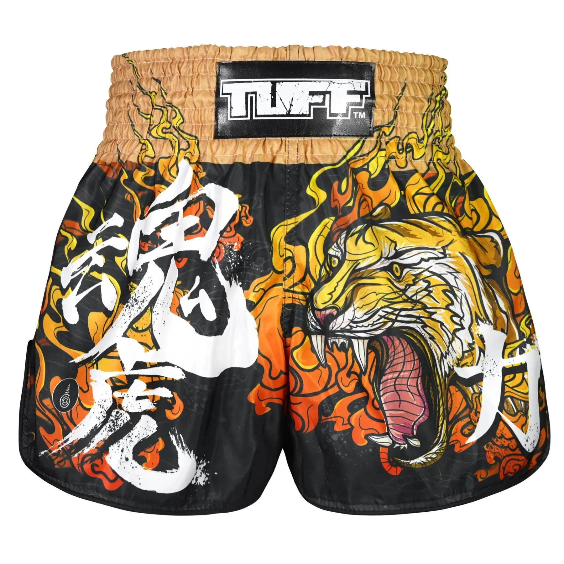 Shorts de Muay Thai Tuff High Cut Retro "Tora Mazuka" The True Tiger