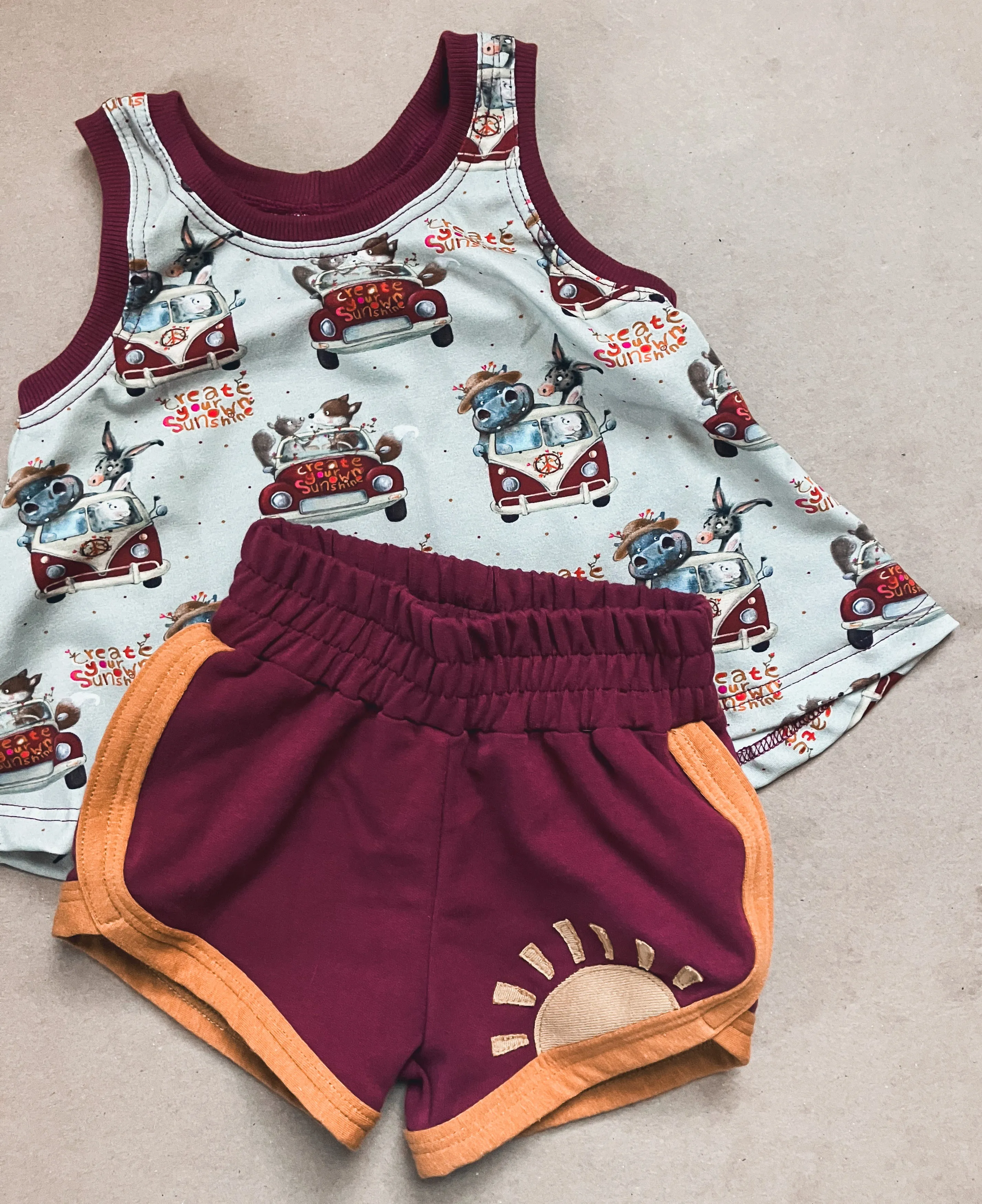 Size 3 years Sunny tank and shorts set