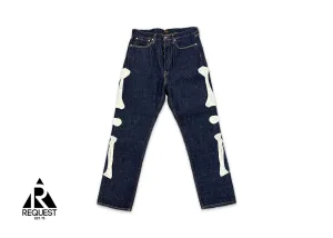 Skeleton Denim "Raw Indigo"