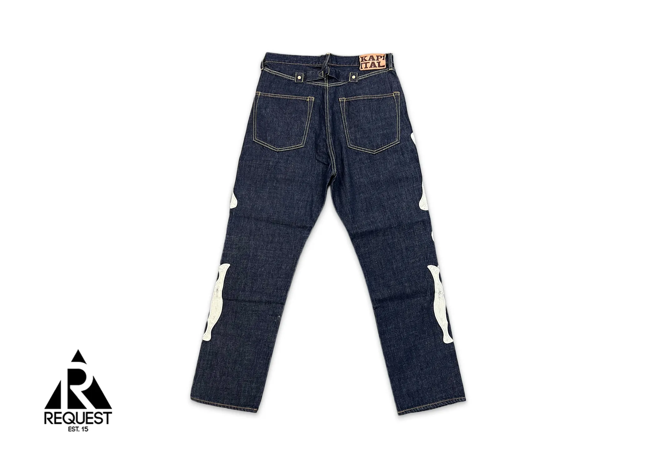 Skeleton Denim "Raw Indigo"