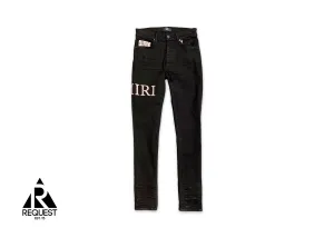 Snake Logo Jeans "Black"