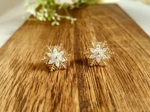 Snow Flake Studs