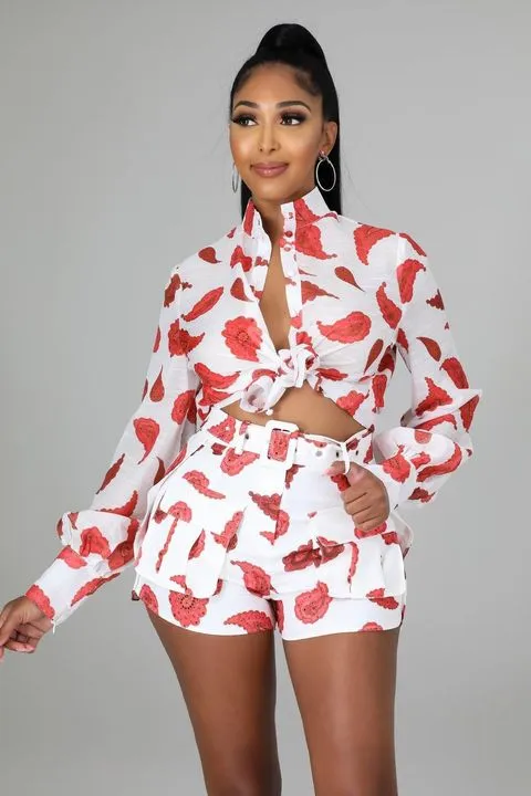 Summer Vibin Short Set