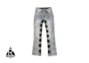 Sun Logo Denim "Light Wash/Black"