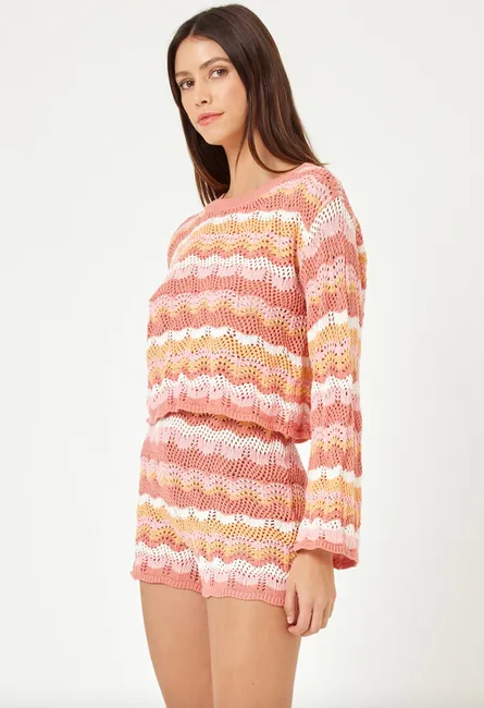 Sun Ray Short - Bahama Bound Stripe