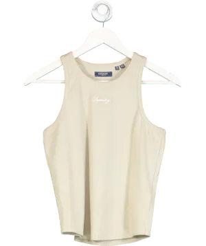 Superdry Beige Code Essential Tank Top UK 16