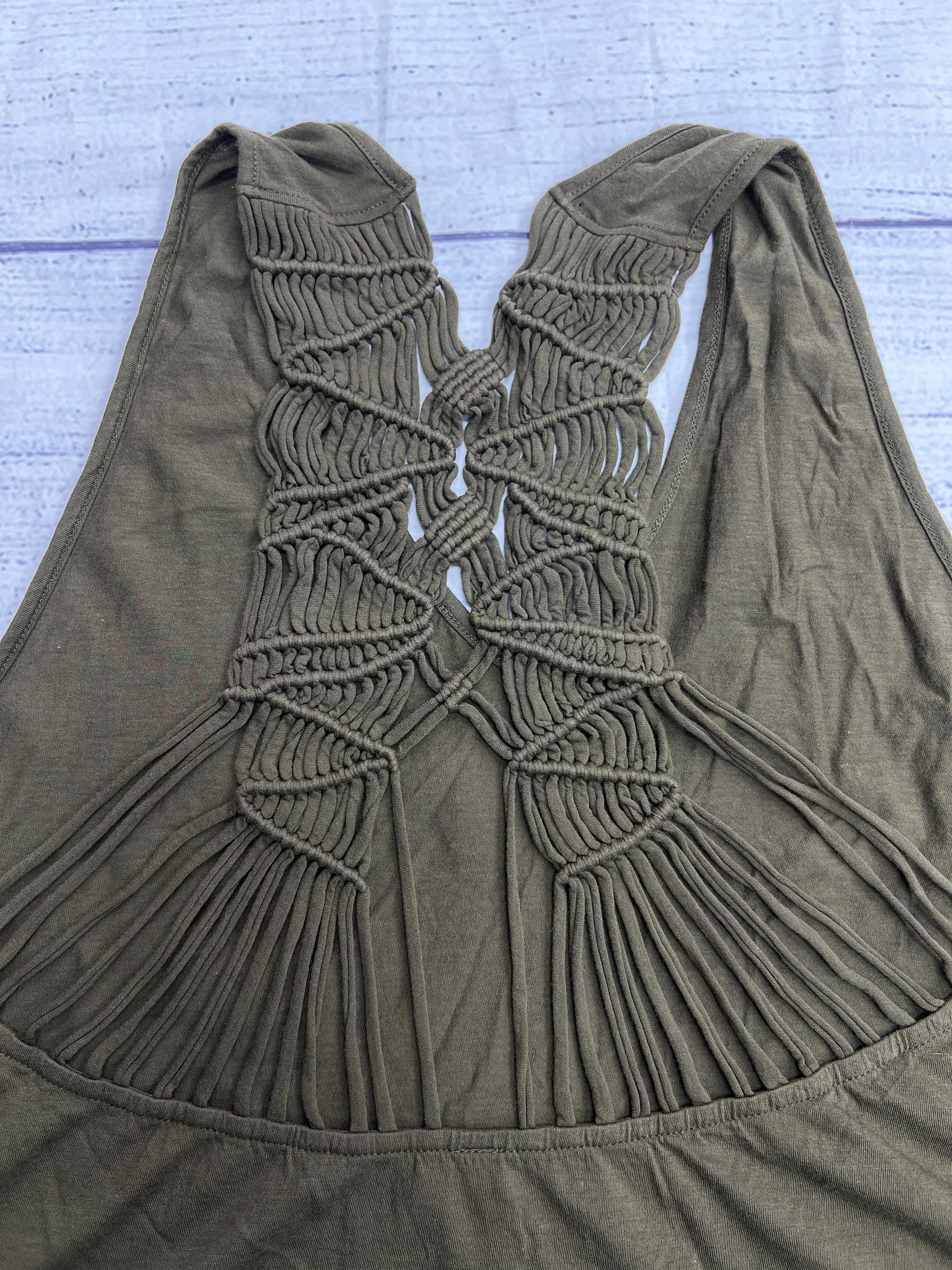 Tank Top By Free People In Green, Size: Xs