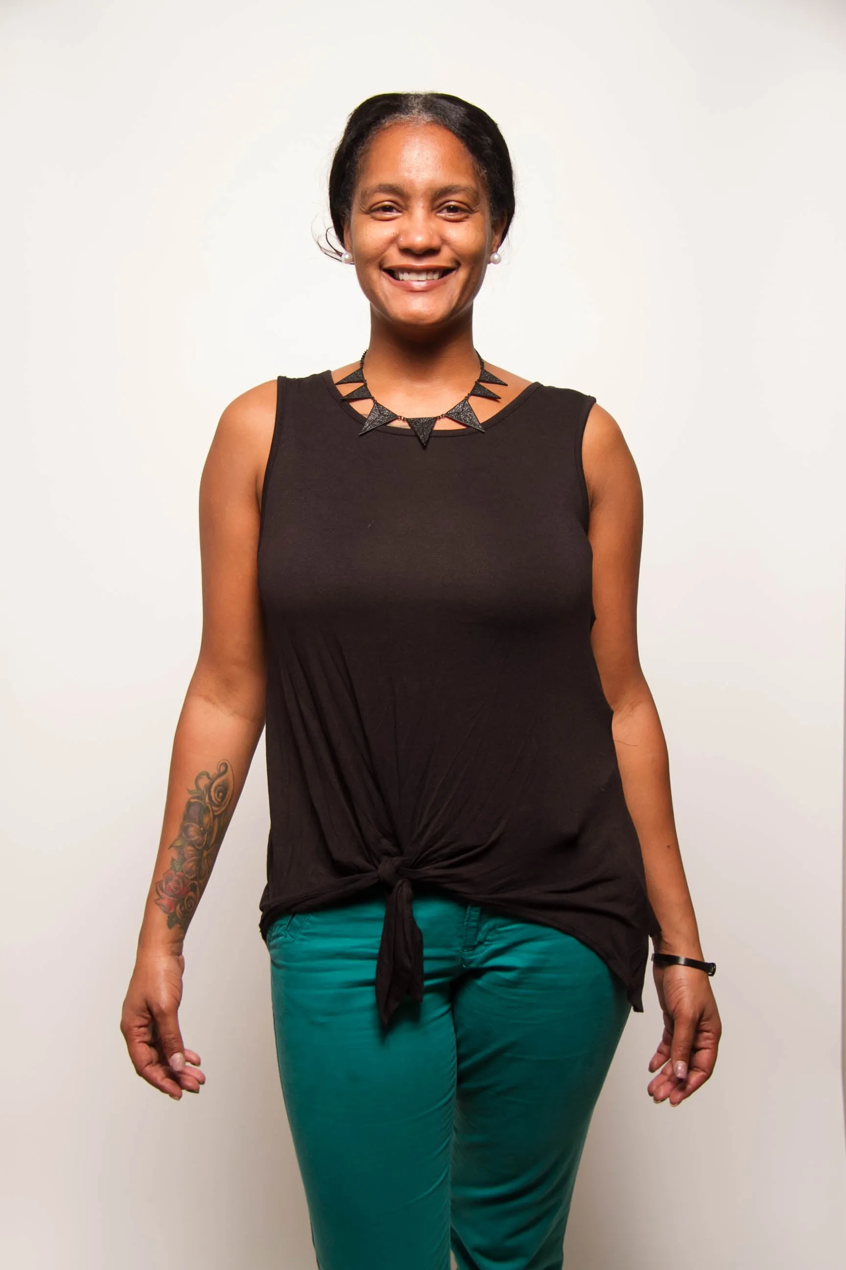 Tank Top with Tie Front