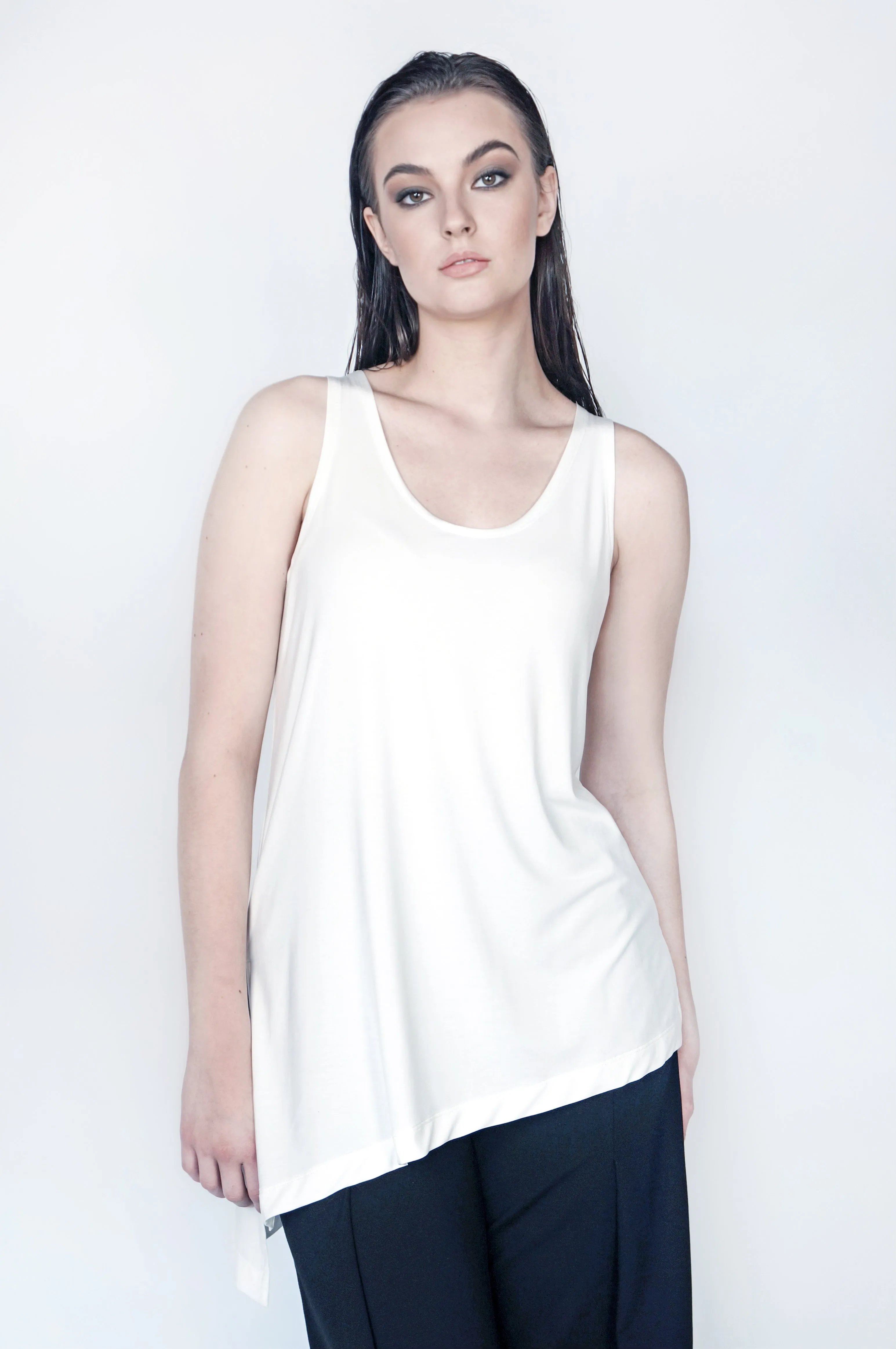 The Asymmetric Tank in White