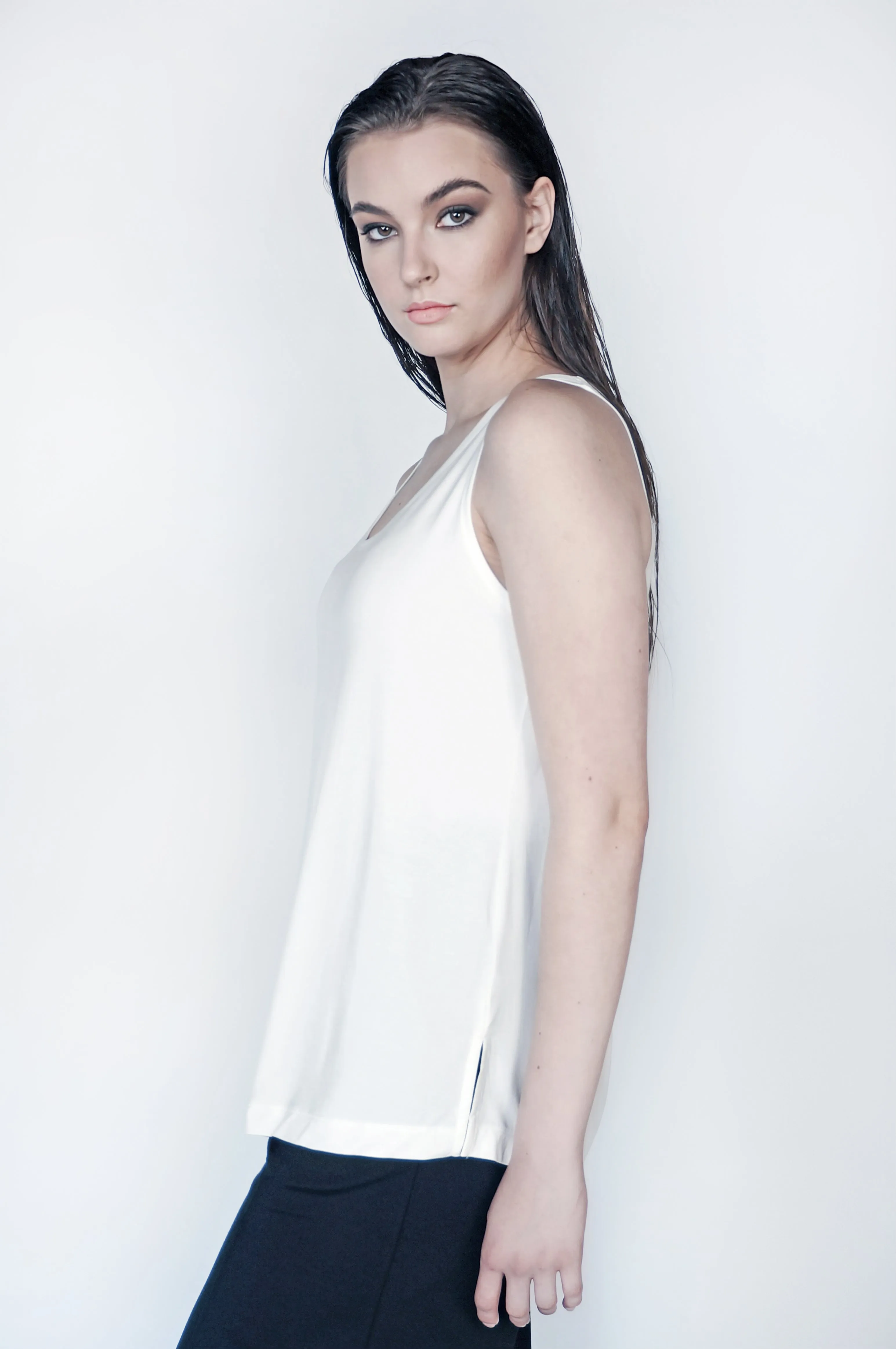 The Asymmetric Tank in White