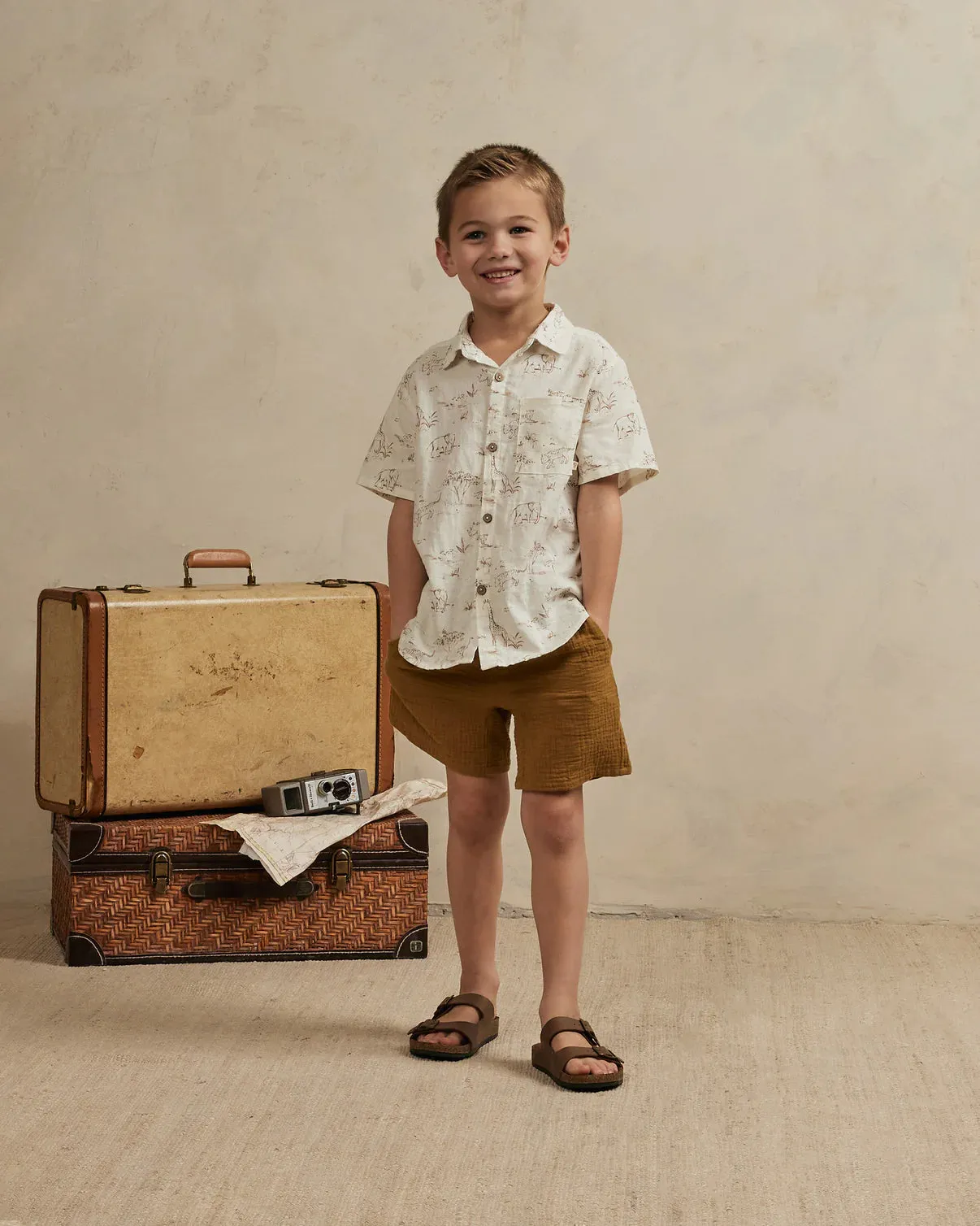 The Bermuda Short by Rylee & Cru - Ochre - KIDS