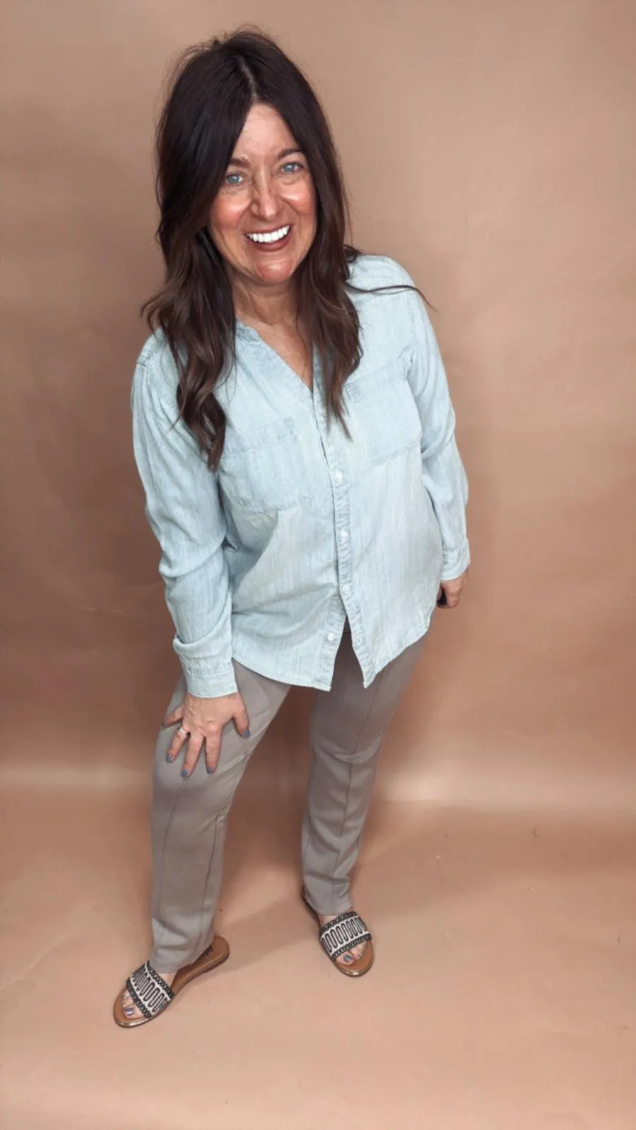 The Ginger Pinstripe Shirt