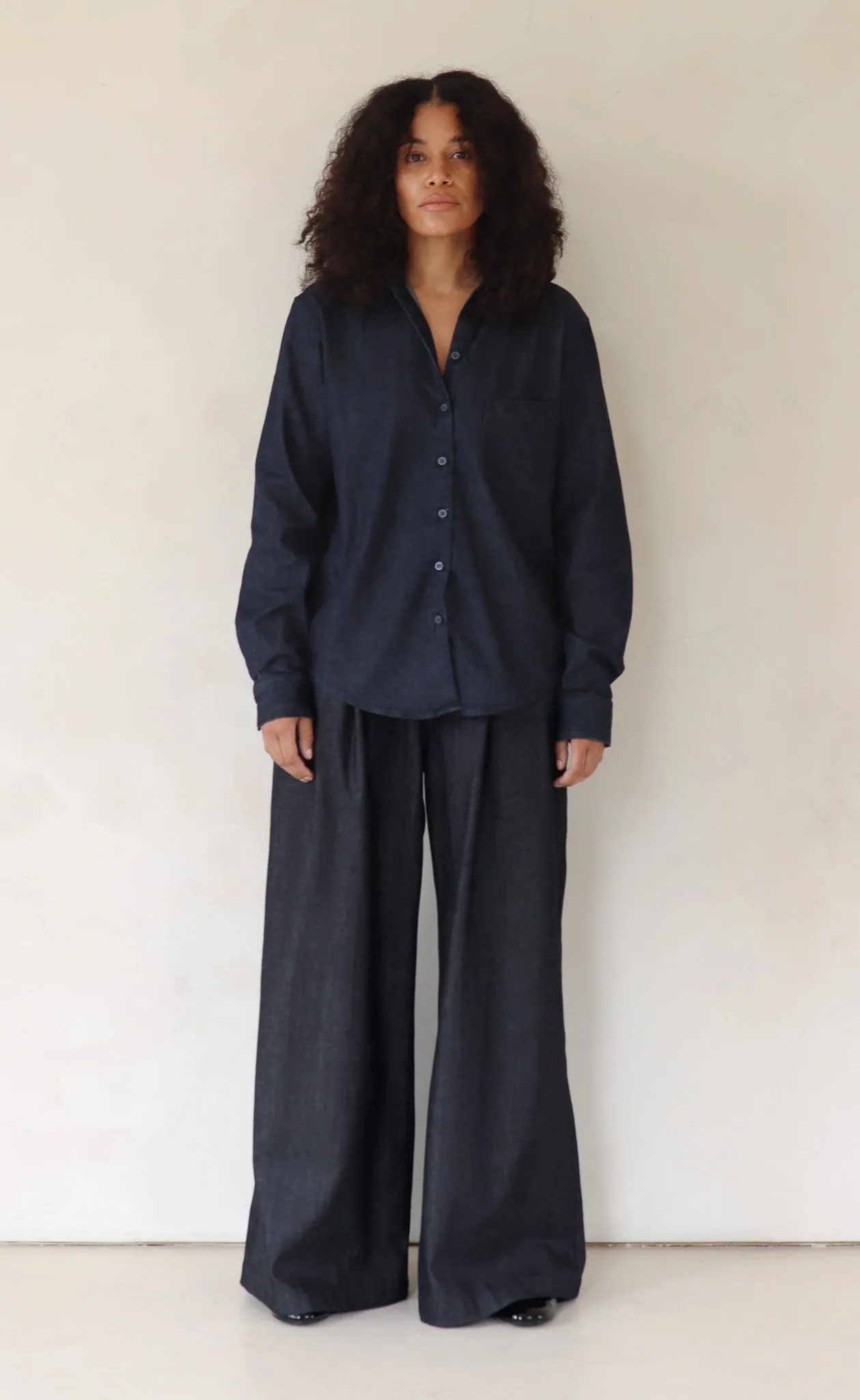 The Maximalist - Dark Wash Denim Long Pants