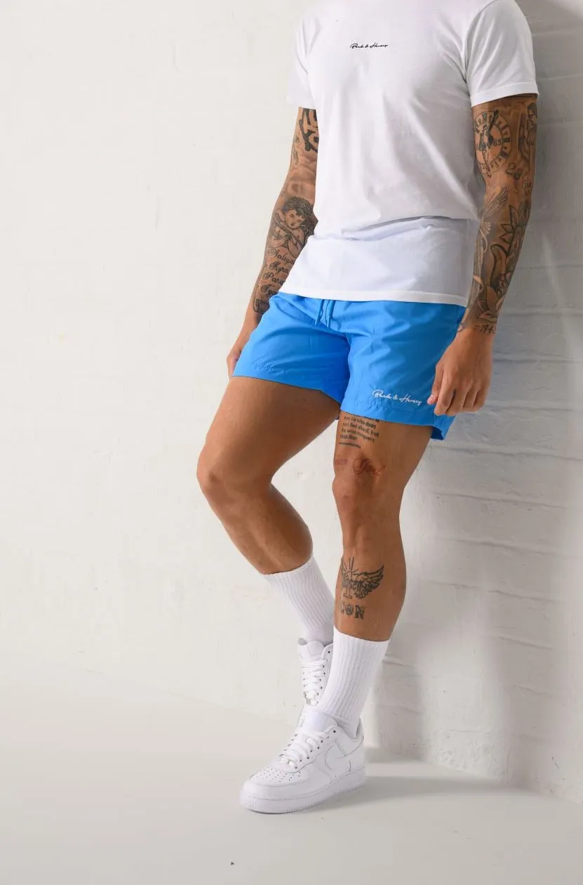 TOMMY Swim Shorts - Malibu Blue
