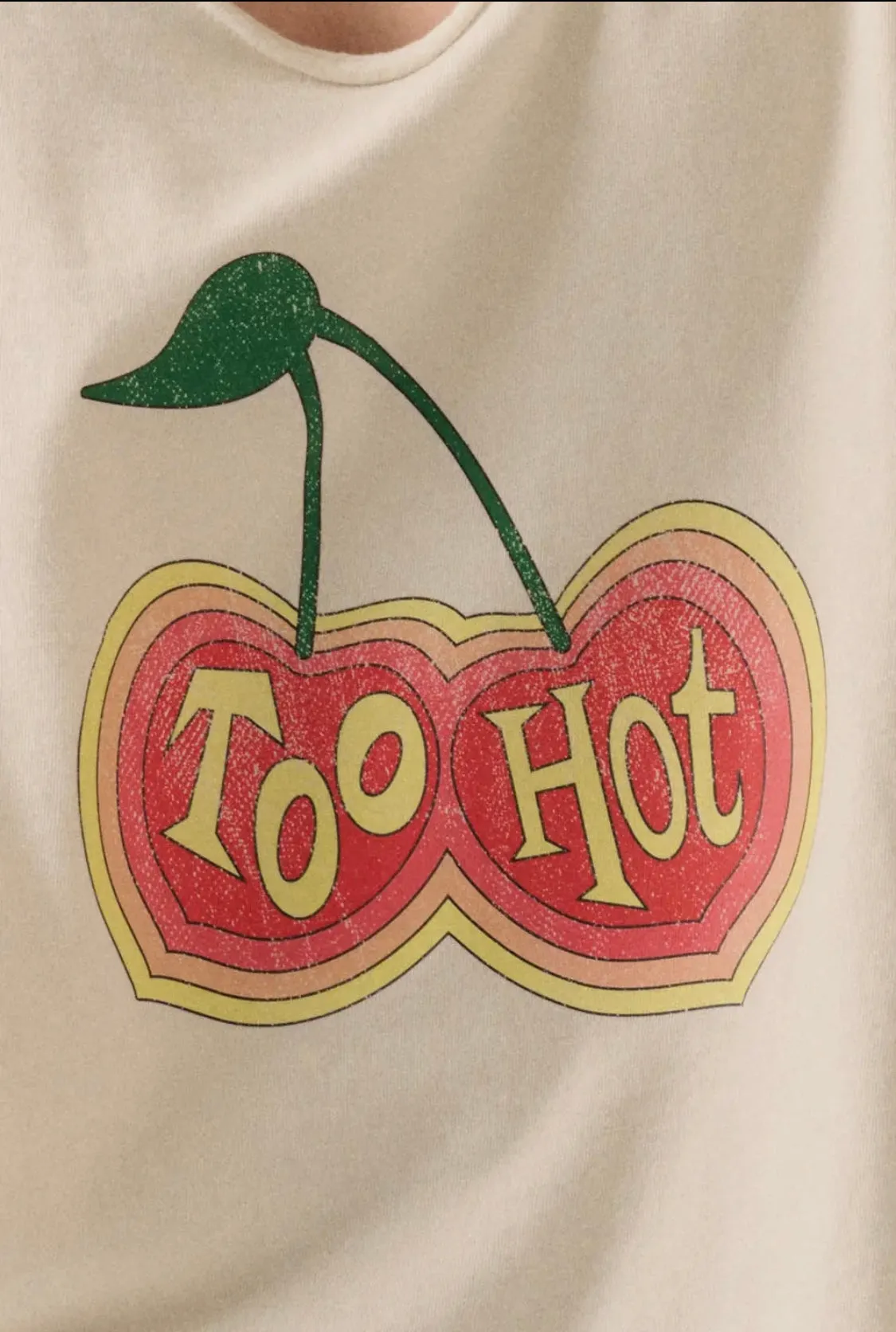 Too Hot Cherries Tank