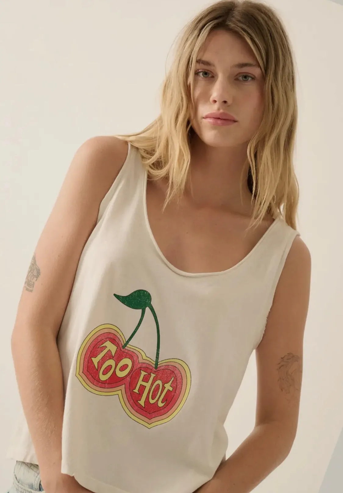 Too Hot Cherries Tank