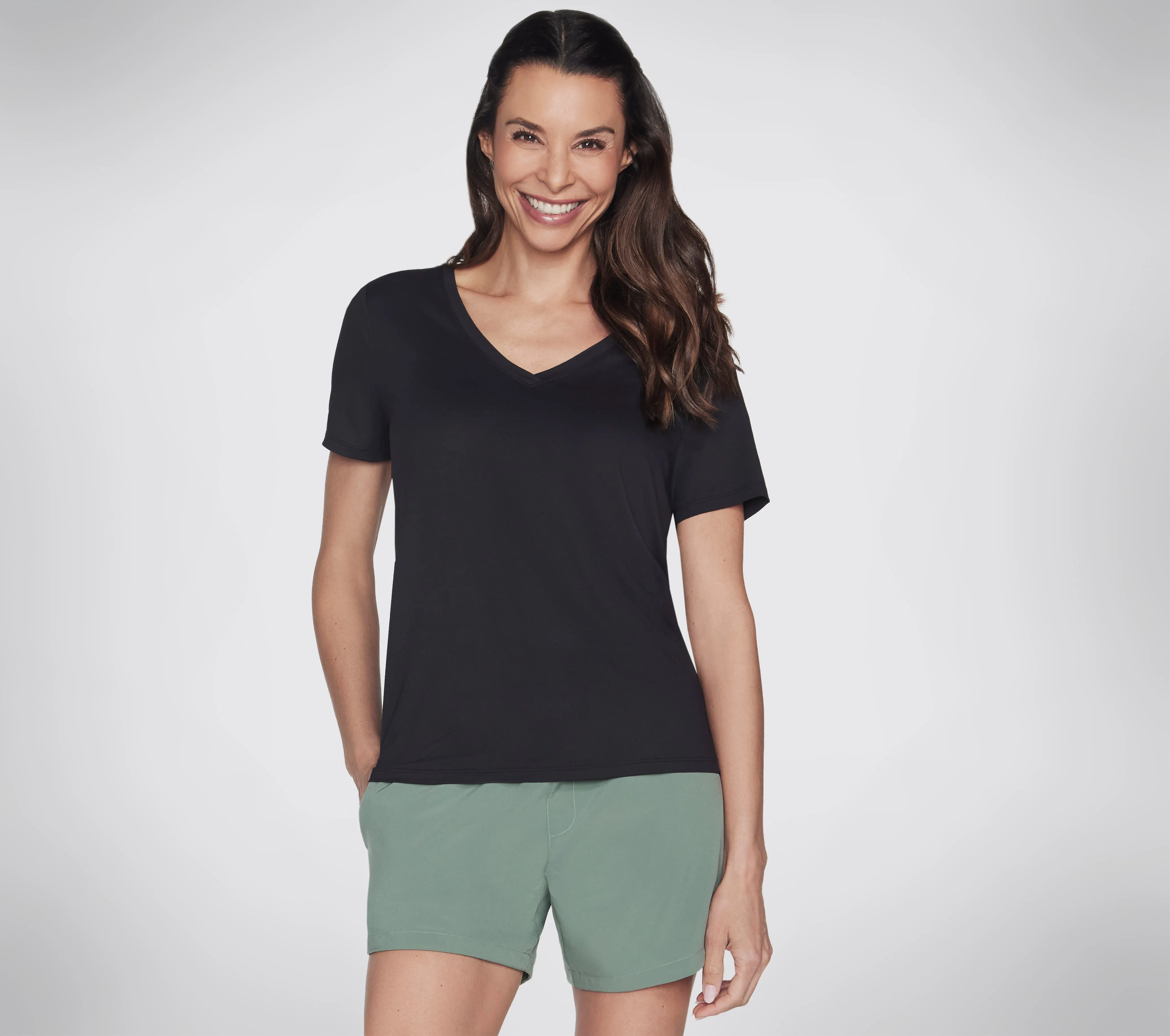 TP58 - GO DRI SERENE V-NECK TOP