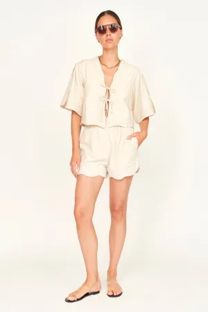 Track Short in Oat Fossil