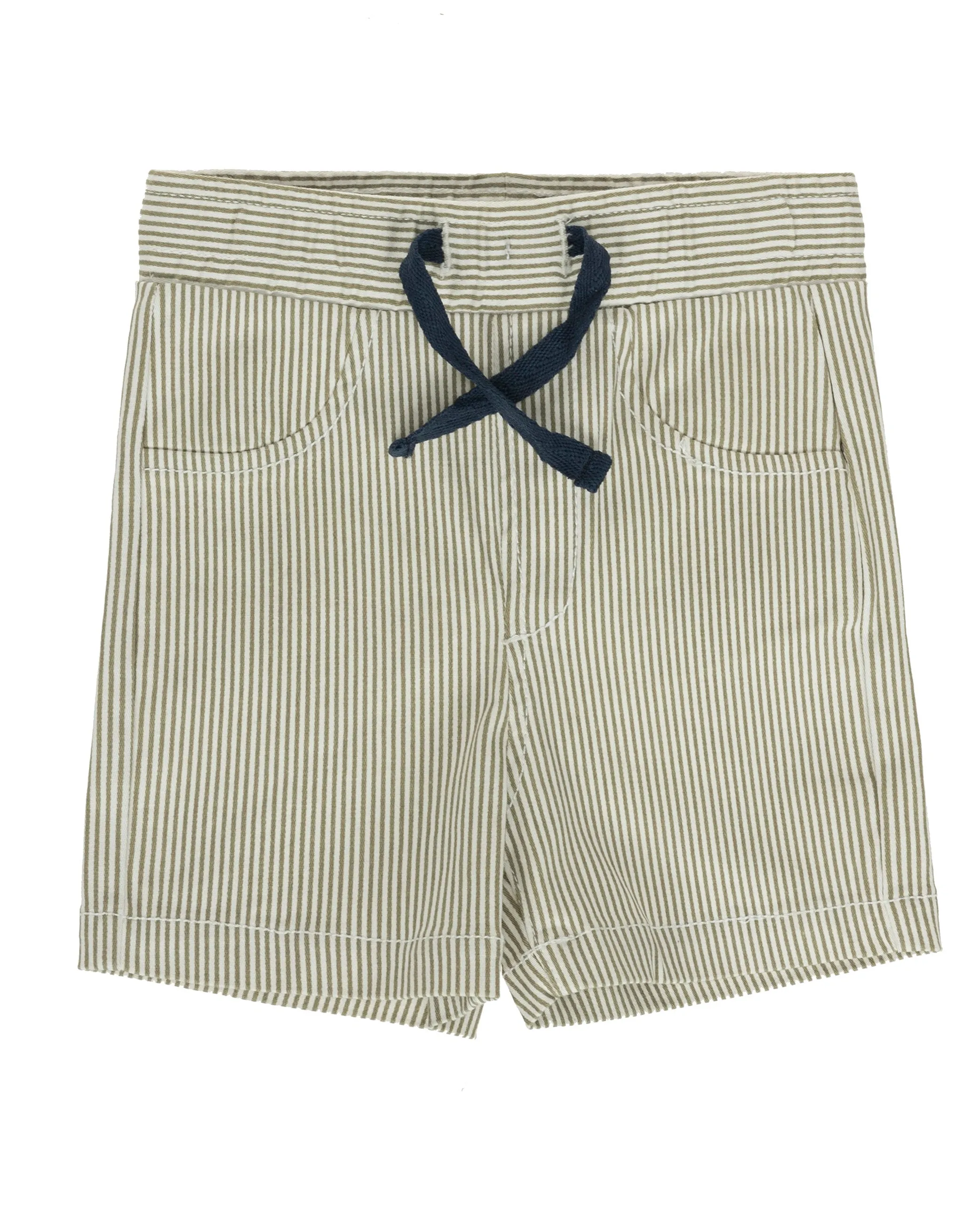 UBS2 Striped Bermuda Shorts