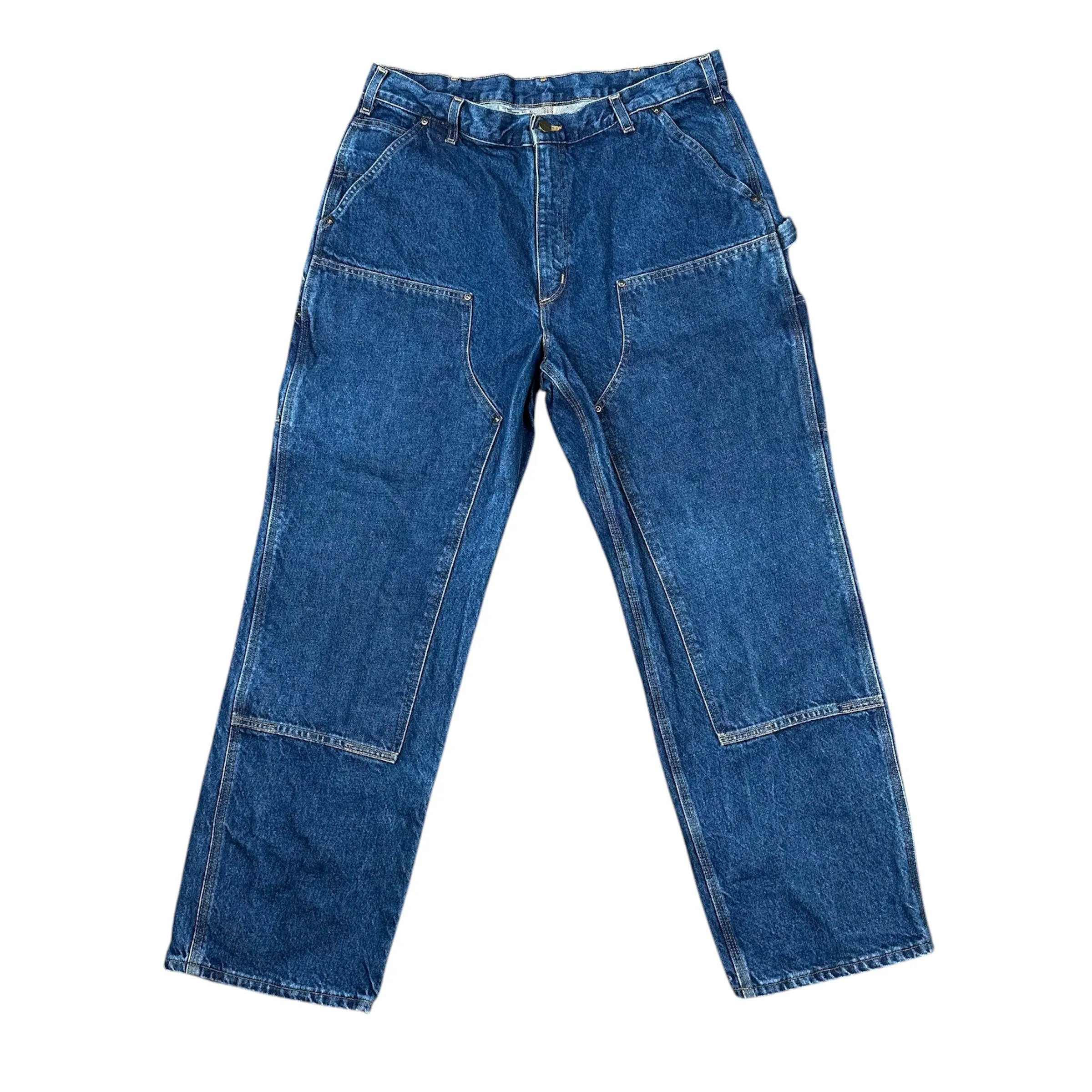 Vintage Carhartt Denim Double Knee Pants - 36"
