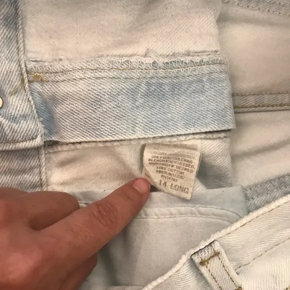 Vintage Lee Jean Shorts, 90’s, High waisted, Bermuda Jean Shorts, light wash