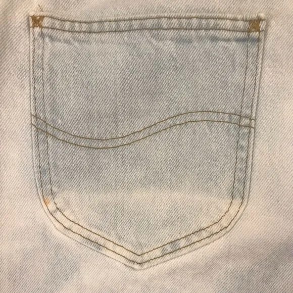 Vintage Lee Jean Shorts, 90’s, High waisted, Bermuda Jean Shorts, light wash