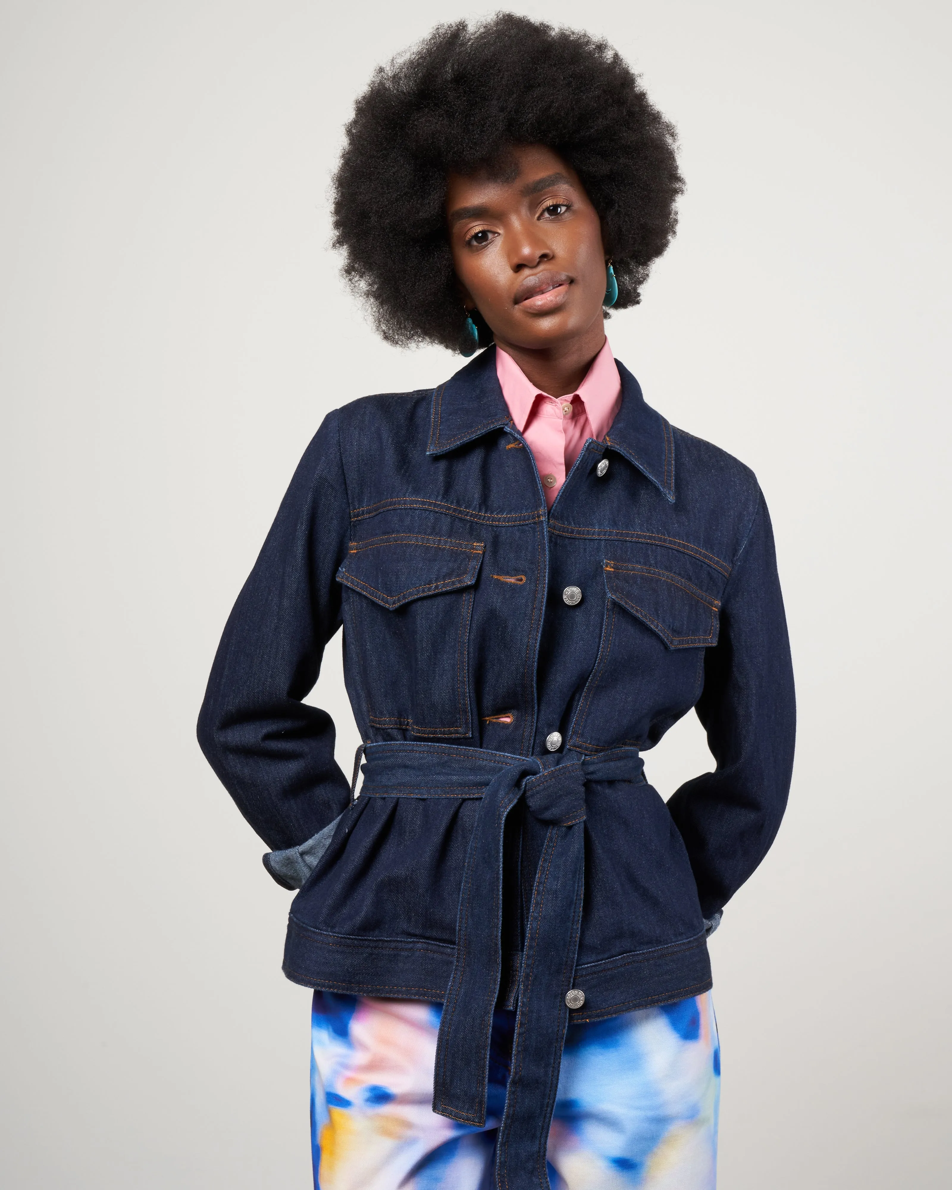 vionas jacket - indigo 507
