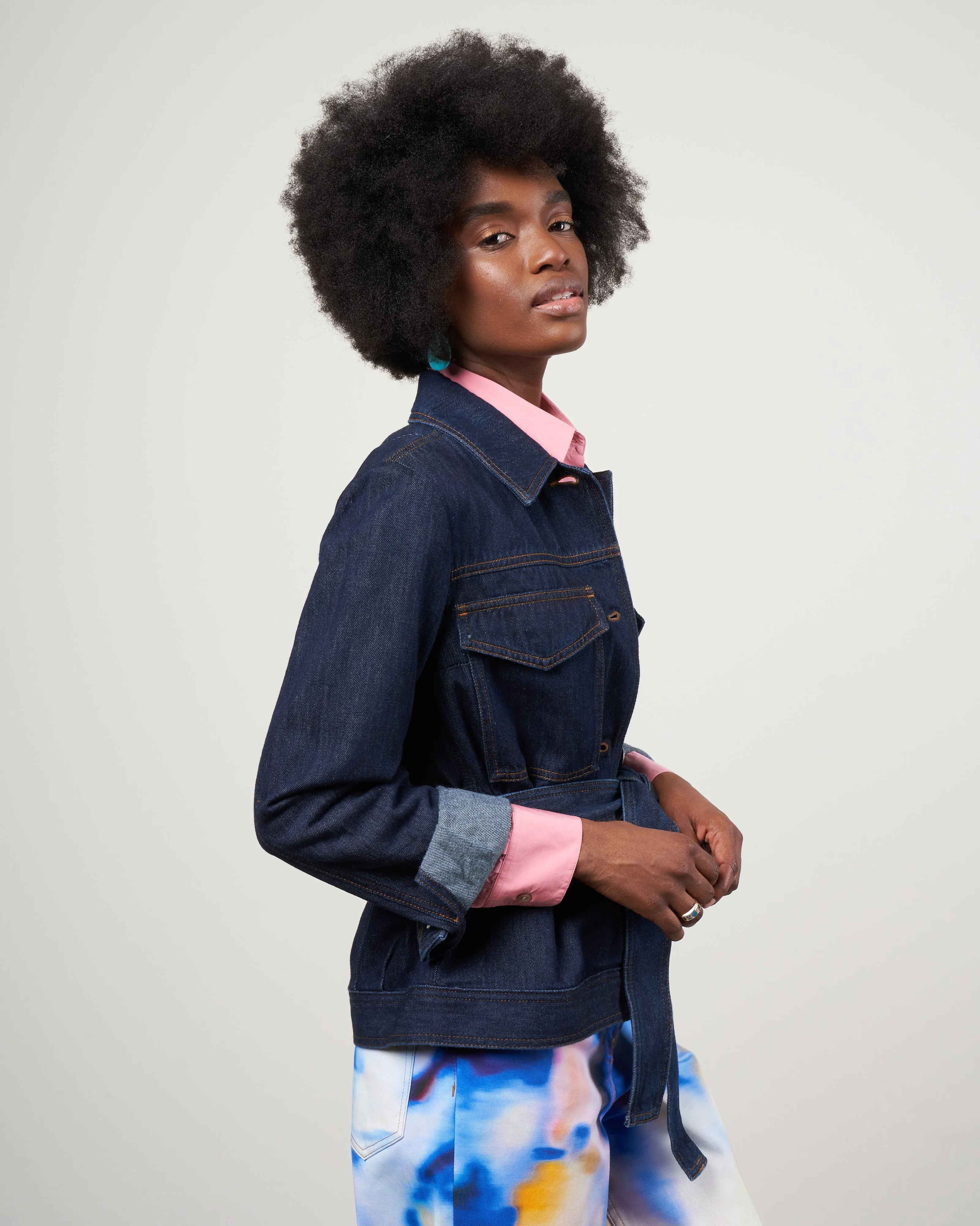 vionas jacket - indigo 507