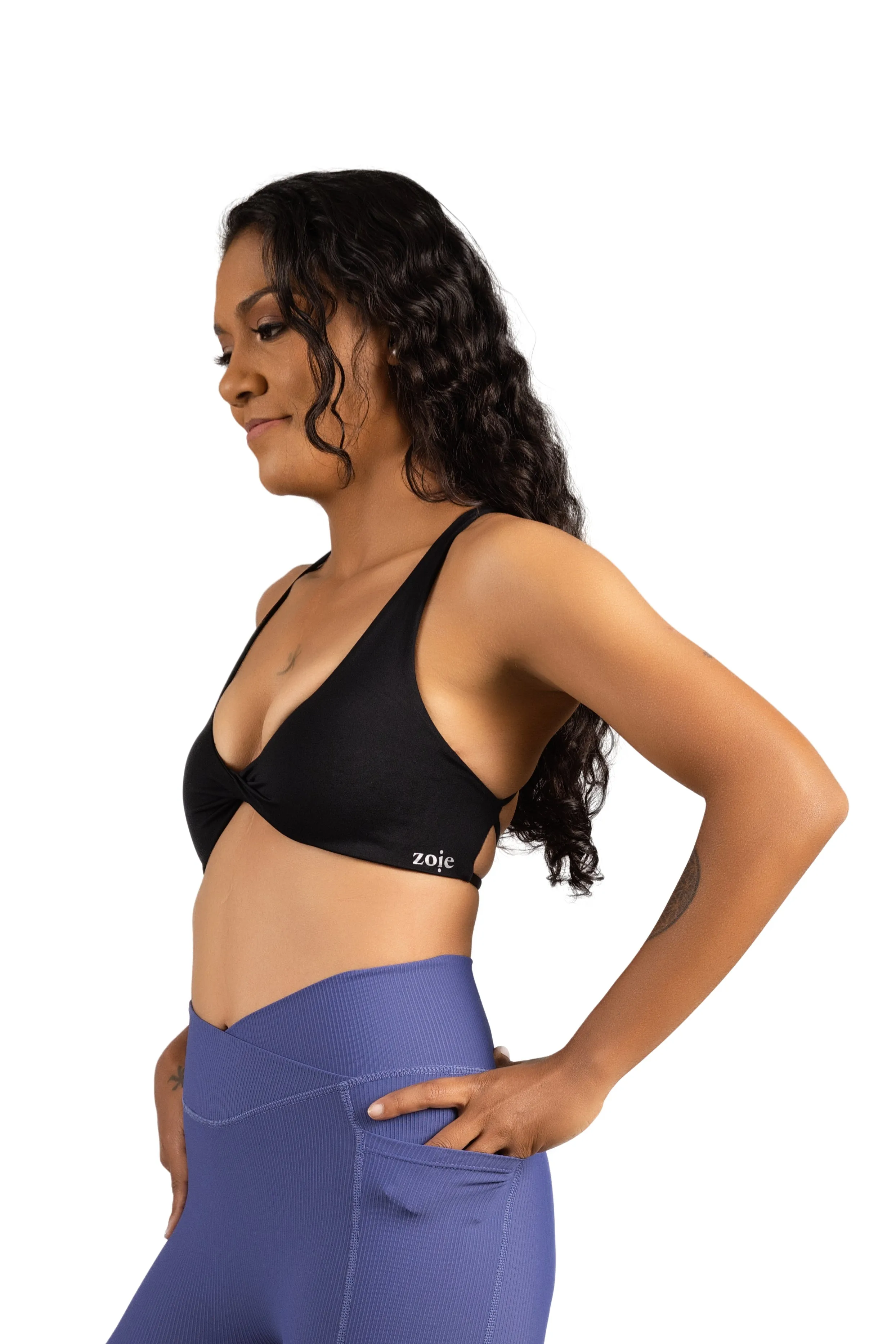 VITS SPORT BRA BLACK