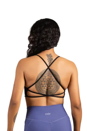 VITS SPORT BRA BLACK