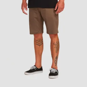 Volcom Frickin Modern Stretch 21" Shorts Mushroom